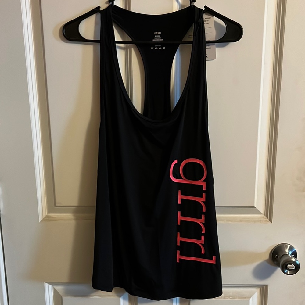 Pink grrrl tank